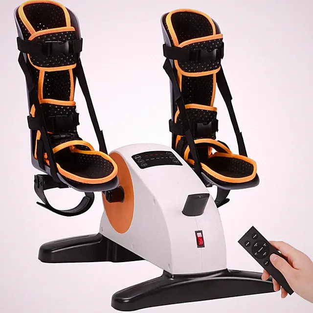 Electric Pedal Exercise Bike with Leg Support Physical Therapy Assist Recovery