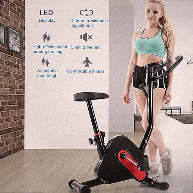 Exercise Bike Fitness Cycling Stationary Bicycle Cardio Home Workout Indoor